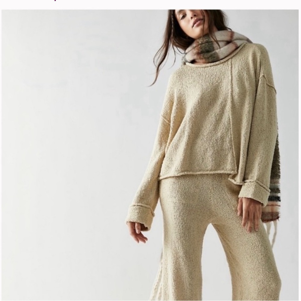 NWT Free People Dunes Sweater Set